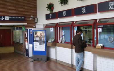 Question au Ministre Bellot sur le maintien du personnel au guichet en gare de Liège Saint-Lambert