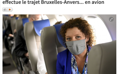 Question au Ministre Bellot sur le vol Bruxelles-Anvers du 9 juin dernier