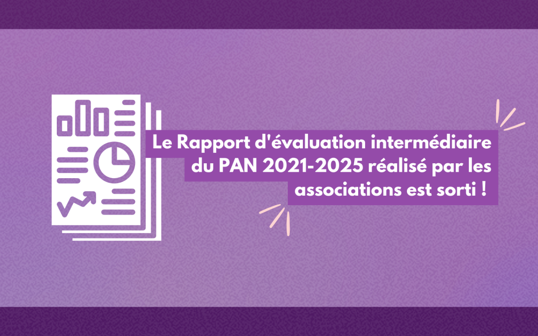 Le Rapport d’évaluation intermédiaire du PAN 2021-2025 réalisé par les associations est sorti !